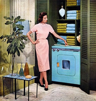 anuncio lavadora secadora general electric de 1957