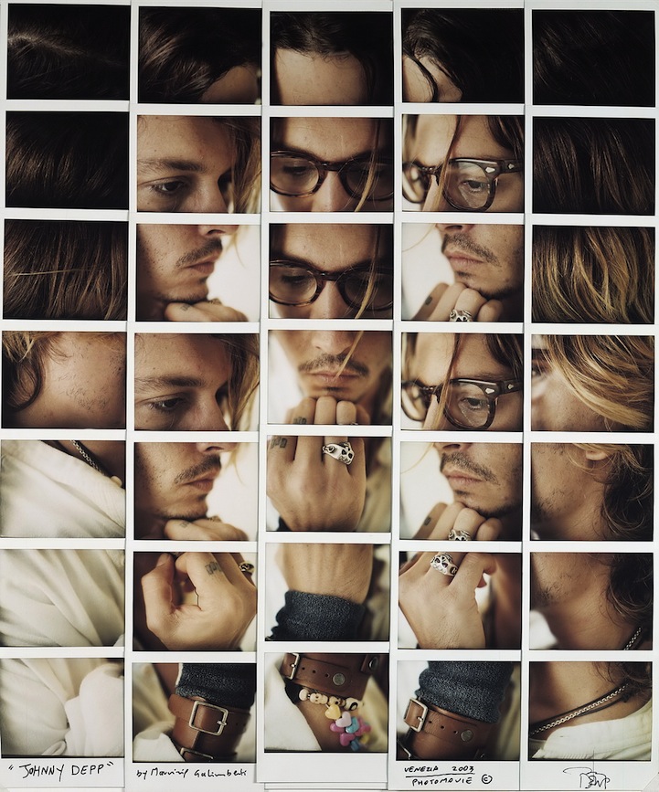 Fotografía - Maurizio Galimberti - Mosaicos polaroid - Johnny Depp