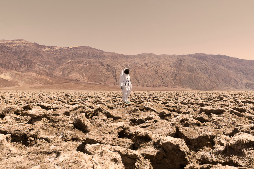 Fotografía Julien Mauve - Greetings From Mars 1