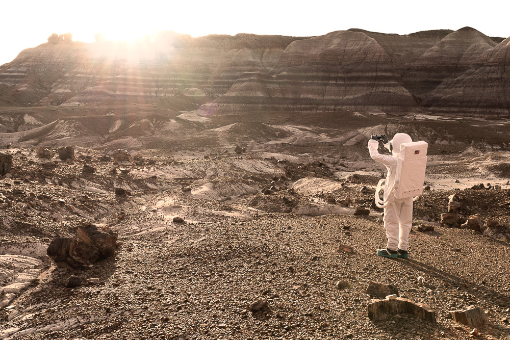 Fotografía Julien Mauve - Greetings From Mars 3